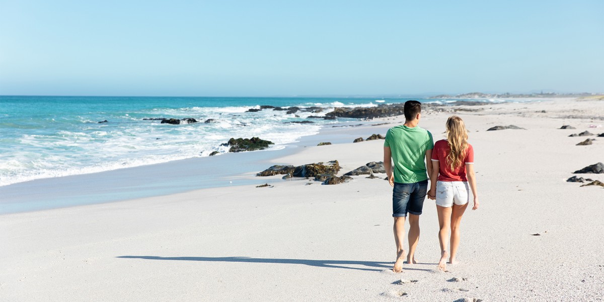 Passeio na praia