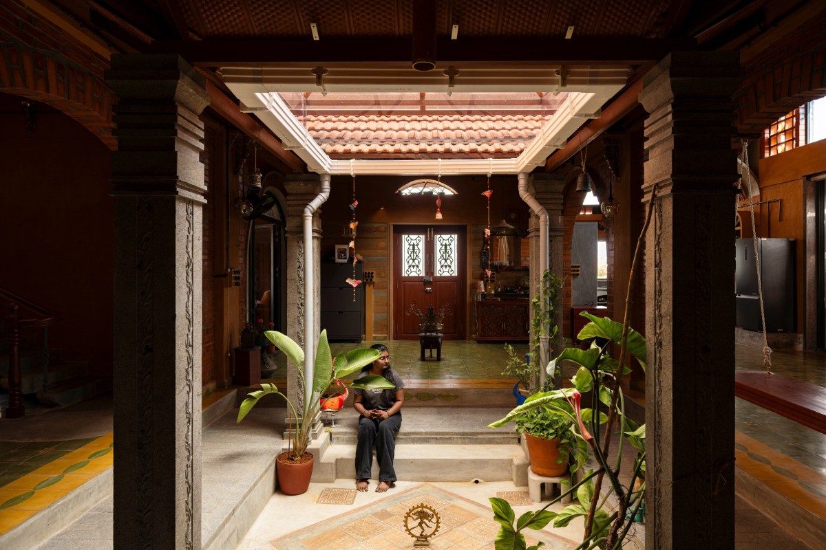 Pátio tradicional