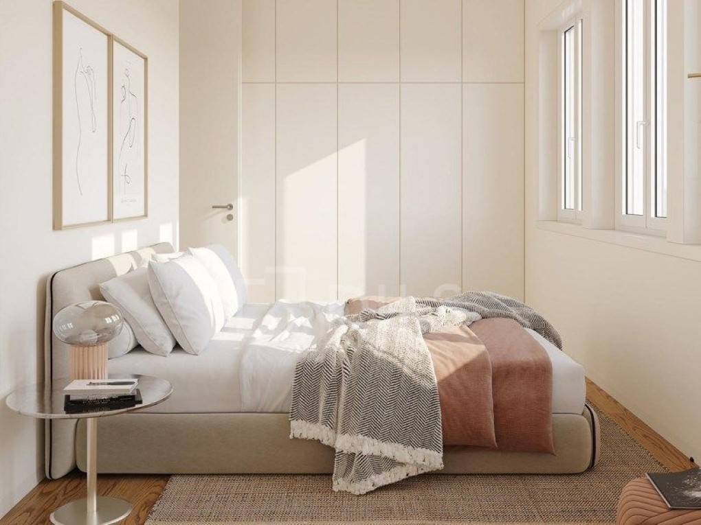 Apartamentos com janelas grandes