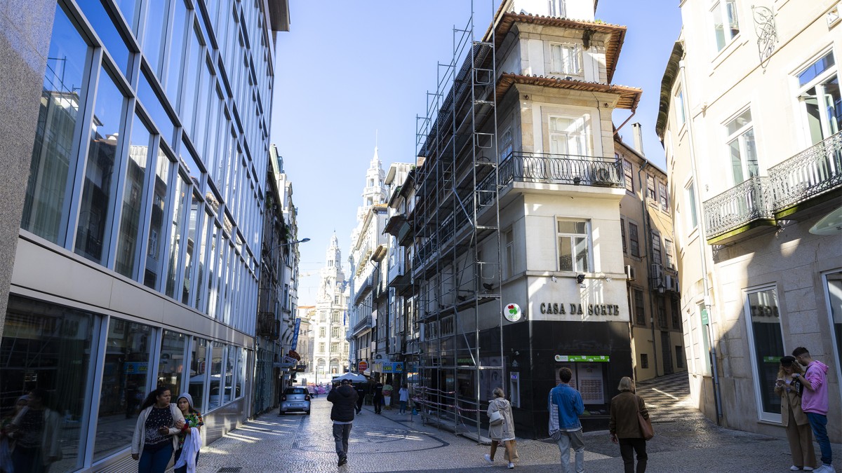 Reabilitação de casas no Porto