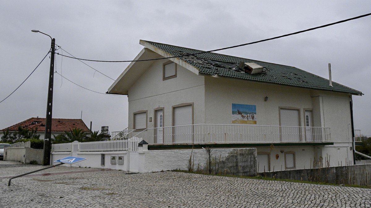 Mau tempo em Portugal
