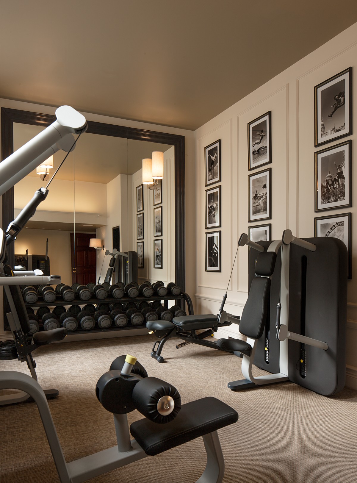 home gym luxo