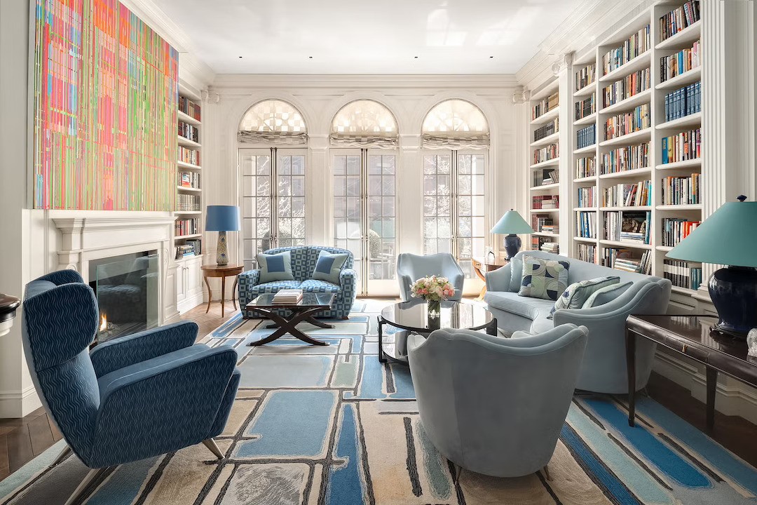 Decoração da sala de Miranda Priestly