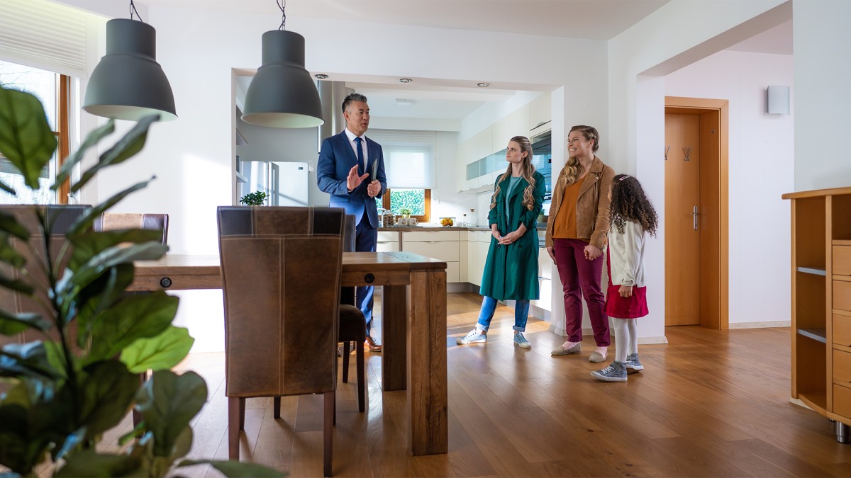 Visitar uma casa para comprar ou arrendar