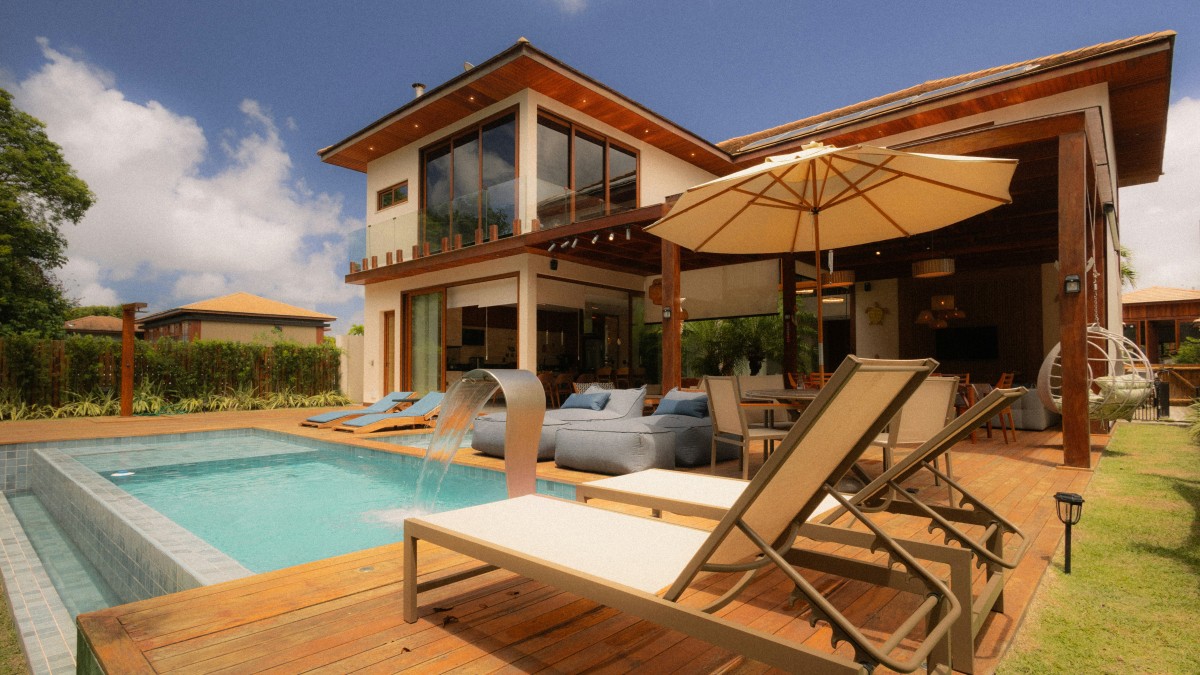 piscina em casa