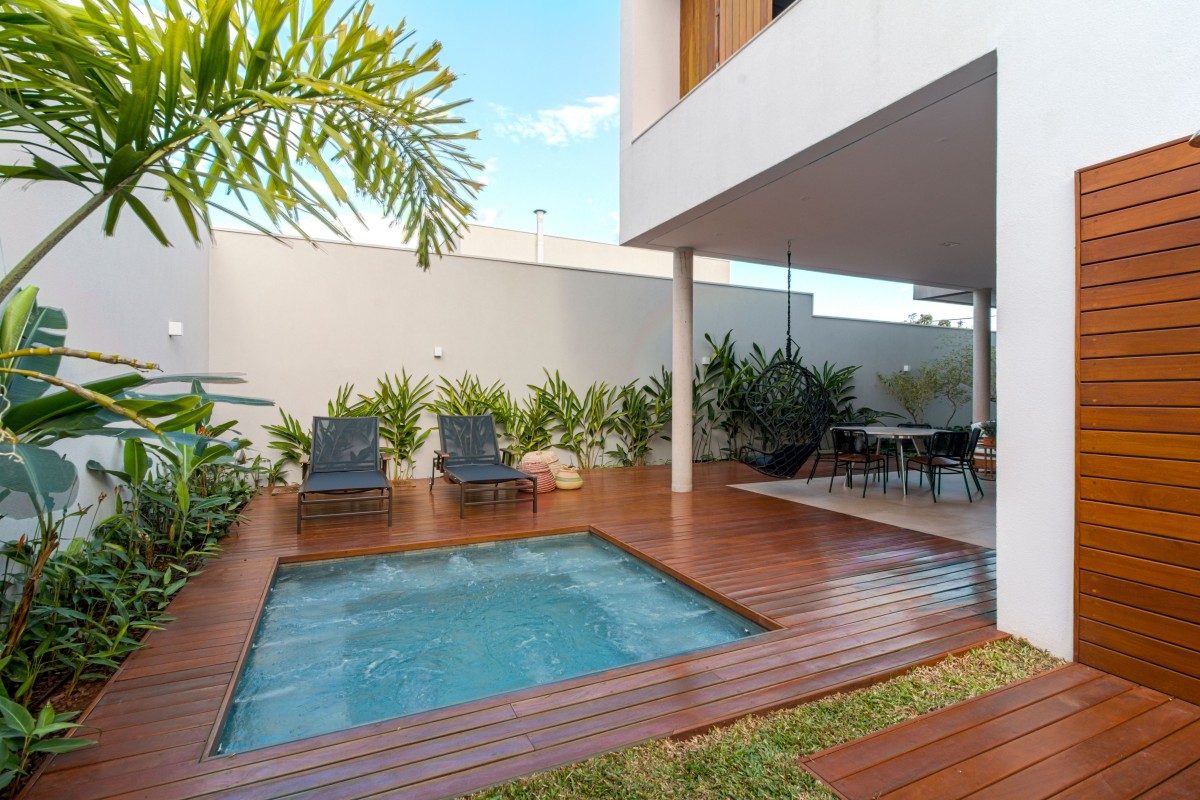 piscina em casa