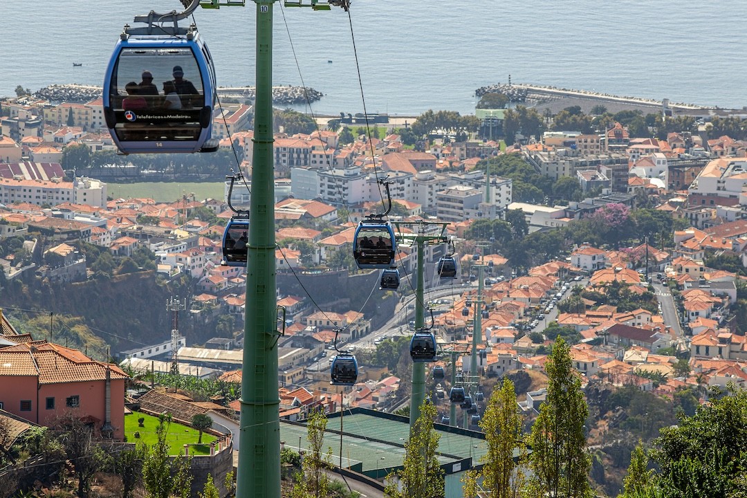 teleférico no Funchal