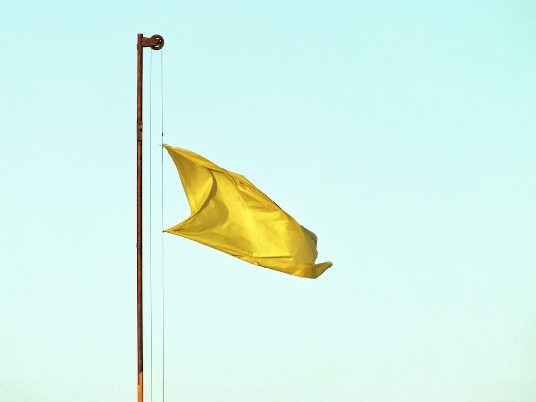 bandeira amarela
