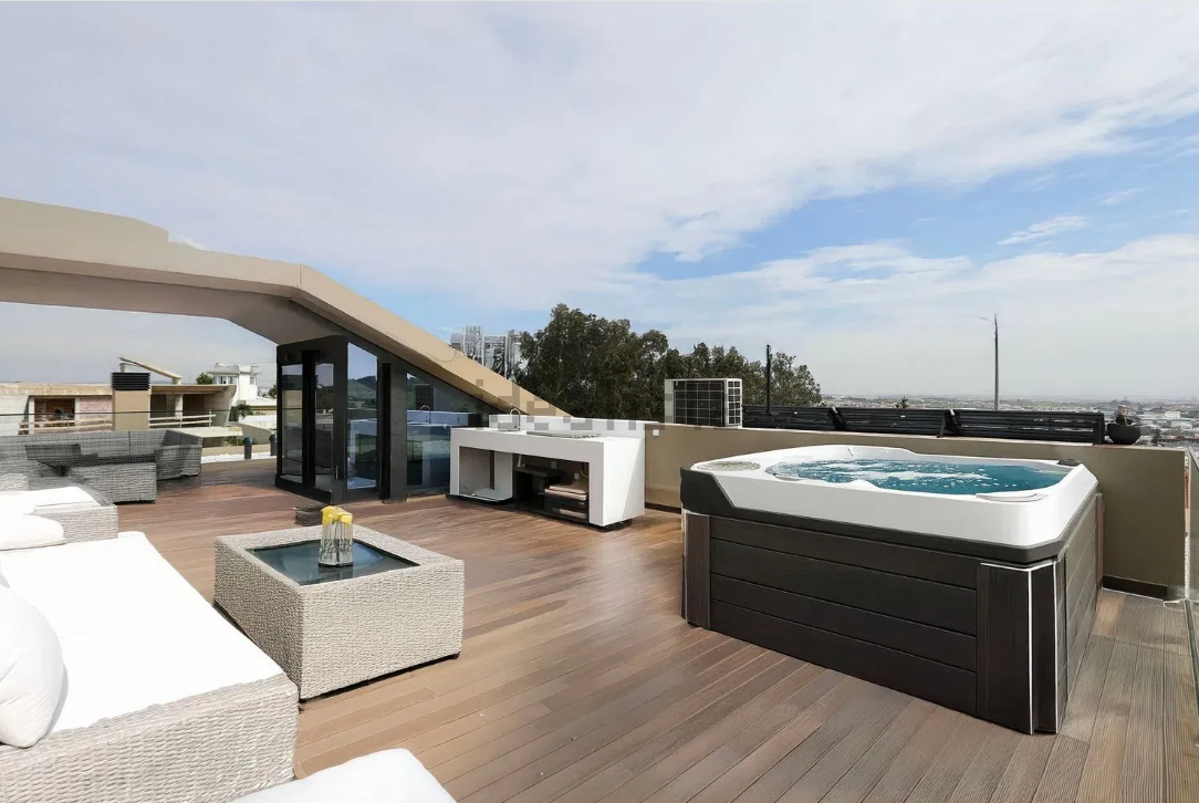 Casa com jacuzzi privado