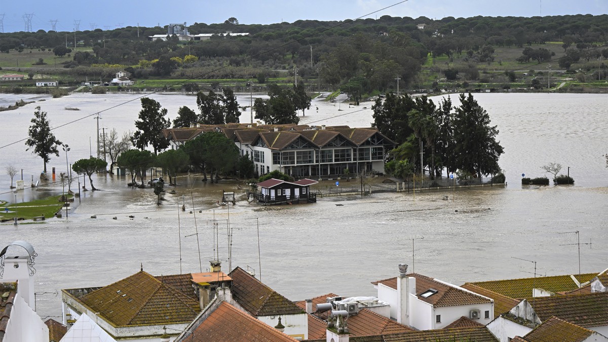 Cheias nas tempestades