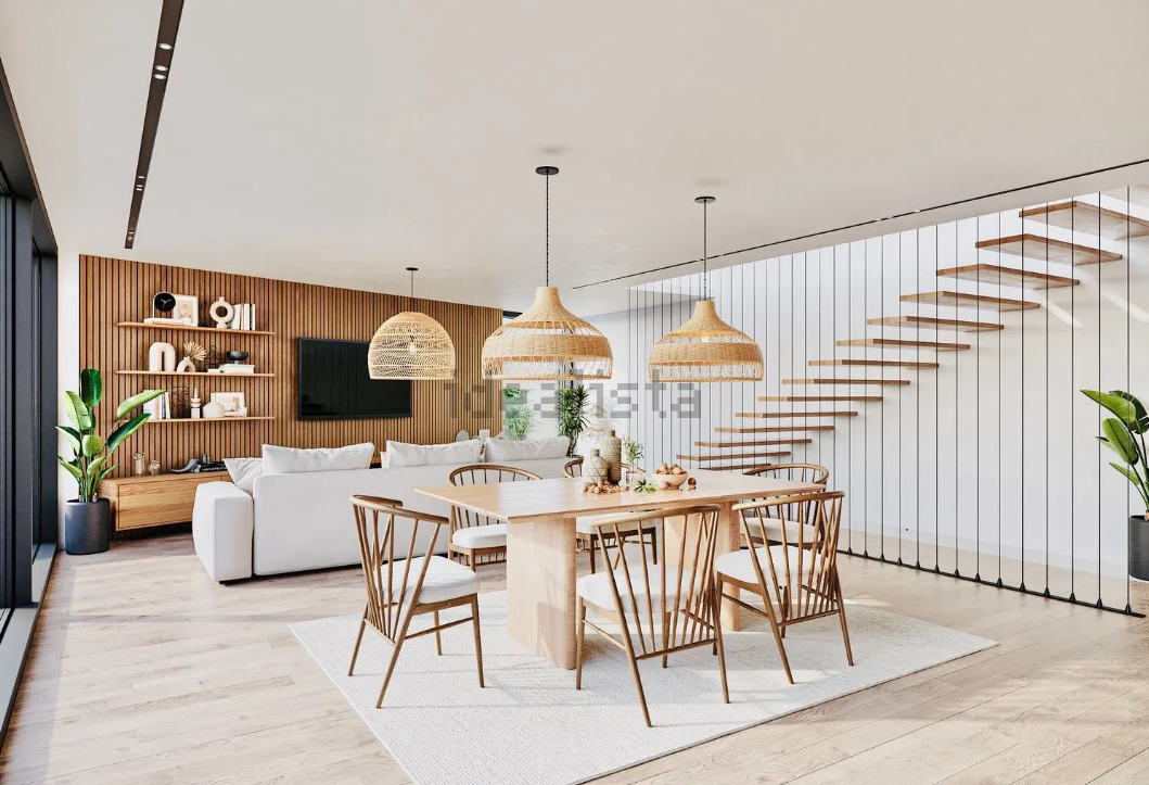 Duplex com escadas