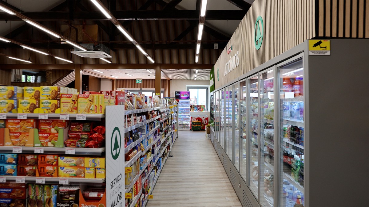 Loja do supermercado SPAR em Alcácer do Sal