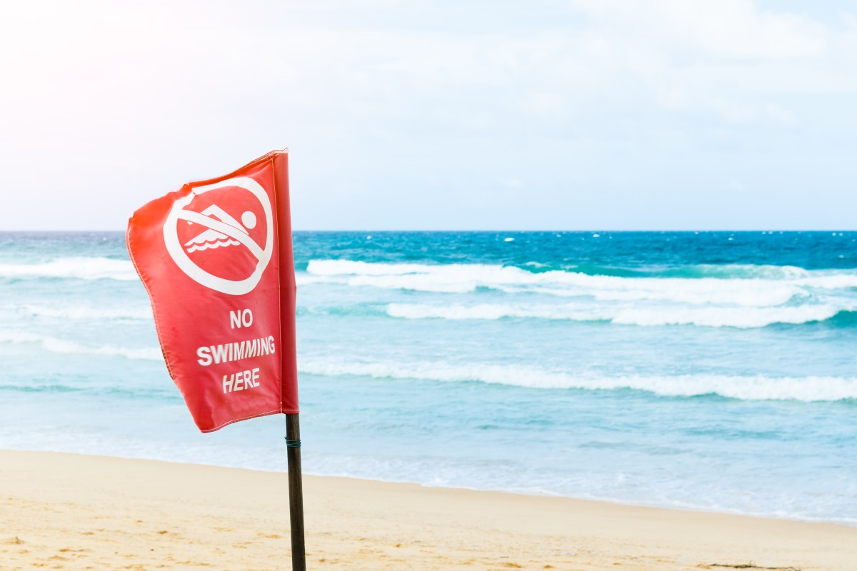 segurança crianças praia