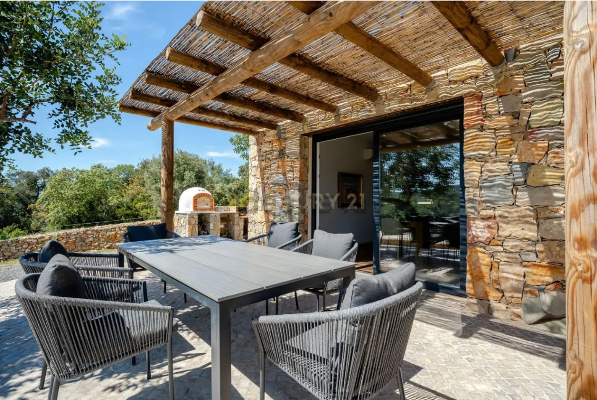 Terraço em propriedade de luxo