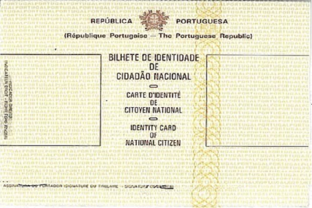 Bilhete de Identidade Português