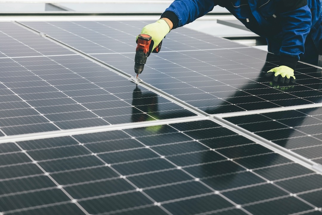 instalação de painéis solares