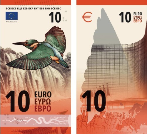 Novas notas Euro