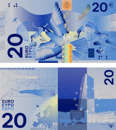 Novas notas Euro