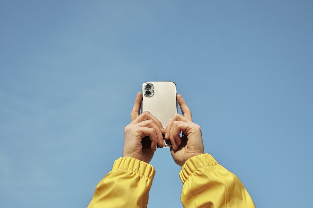 fotografar o céu com o telemóvel