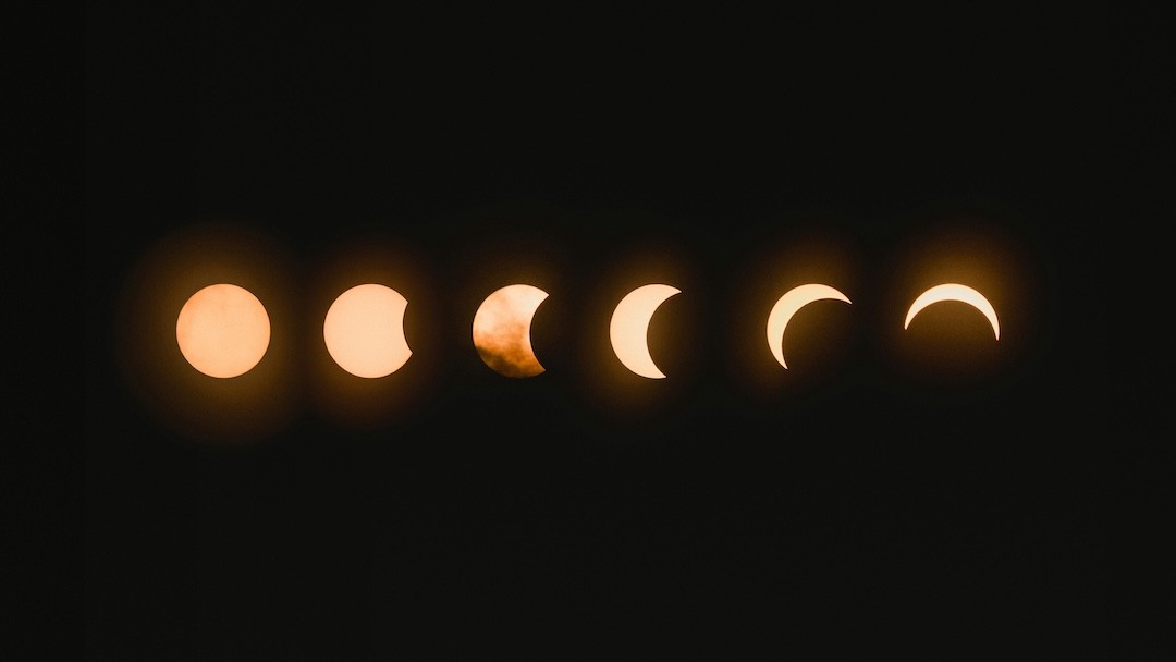 visibilidade de um eclipse solar
