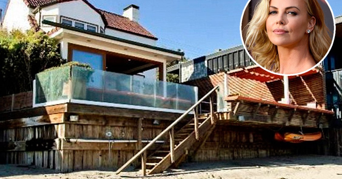 Charlize Theron vende a sua casa em Malibu por 5,5 milhões