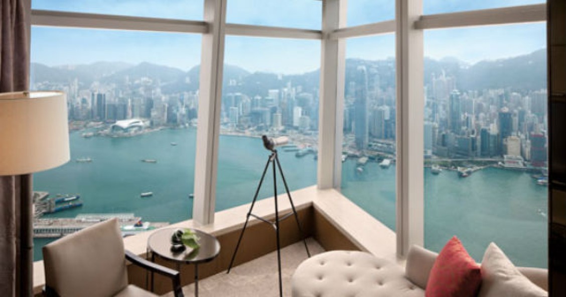 hotel ritz-carlton, quartos de luxo em hong kong a 490 metros de altura (fotos)