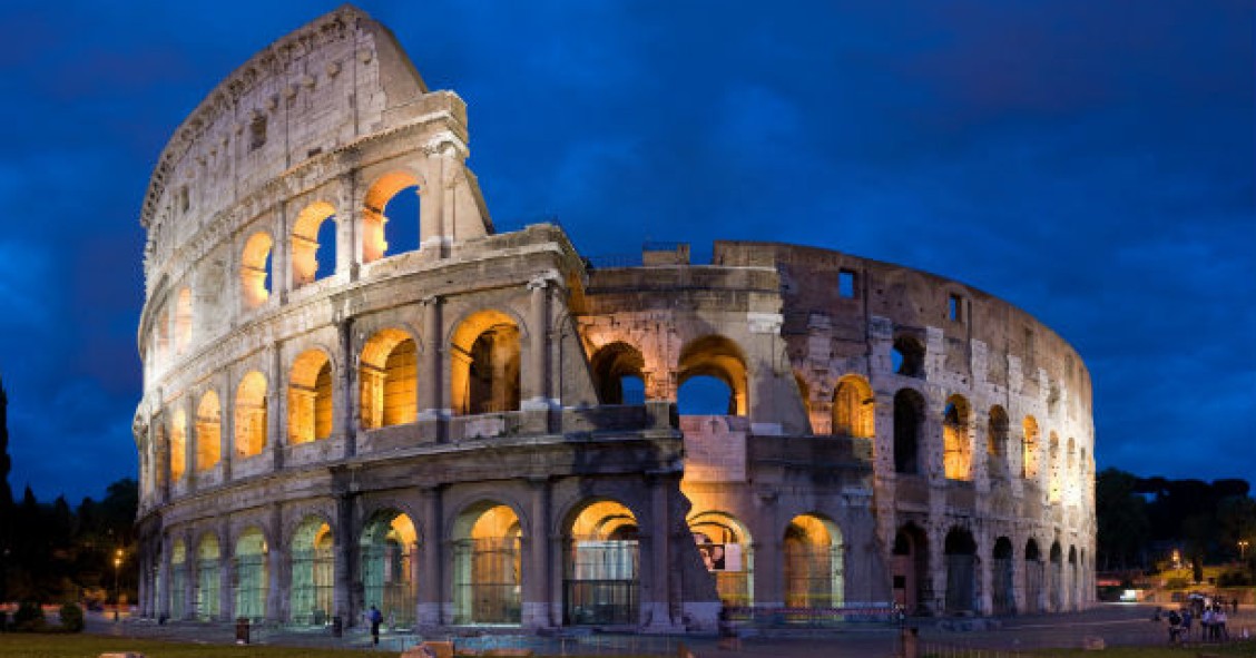 coliseu de roma sofre desnivelamento de 40 centímetros 