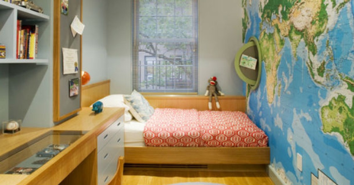 10 ideias para decorar quartos pequenos de crianças (fotos) 