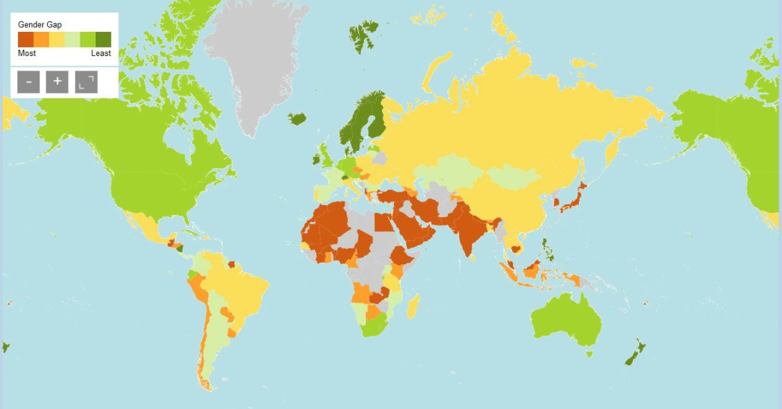 Radiografia do dia: Portugal no 51º lugar no índice sobre a igualdade de género