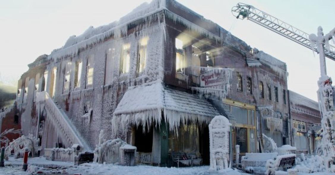 Arquitetura congelada: 10 fotos arrepiantes deixadas pela onda de frio nos EUA 