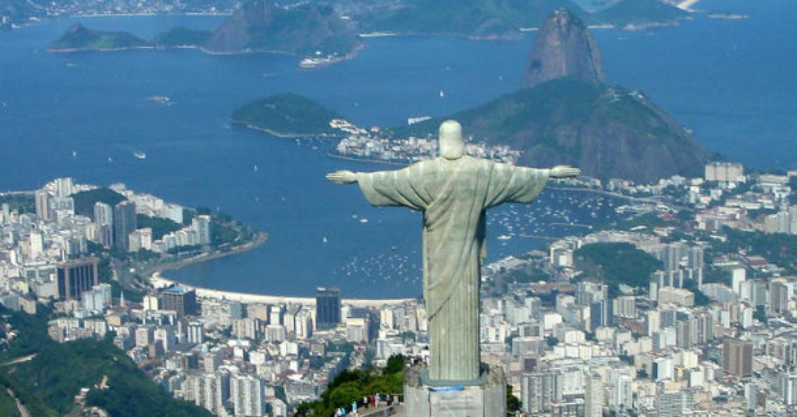 Arrancam obras de recuperação do "Corcovado" no Rio de Janeiro