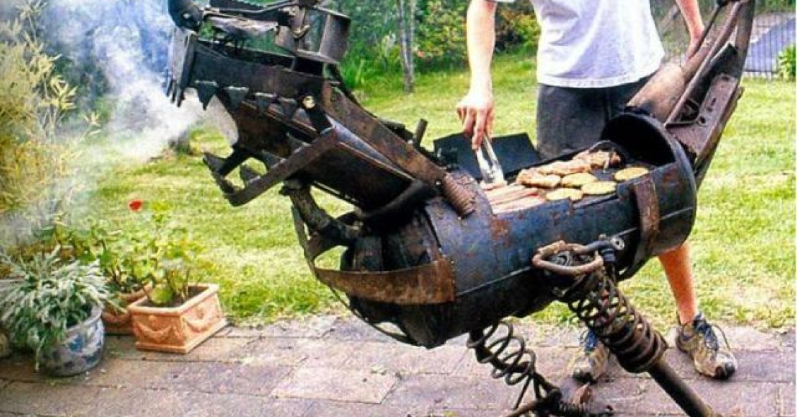 Os 14 barbecues mais originais que se podem ter em casa (fotos) 