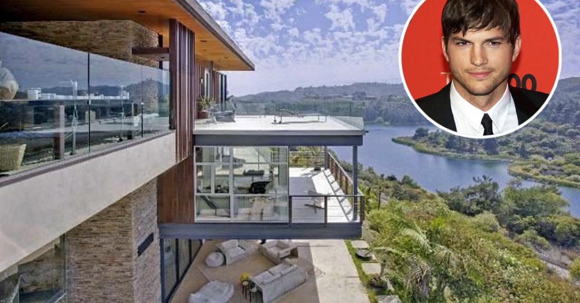 Mansão de Ashton Kutcher em Los Angeles à venda por 8,8 milhões (fotos)