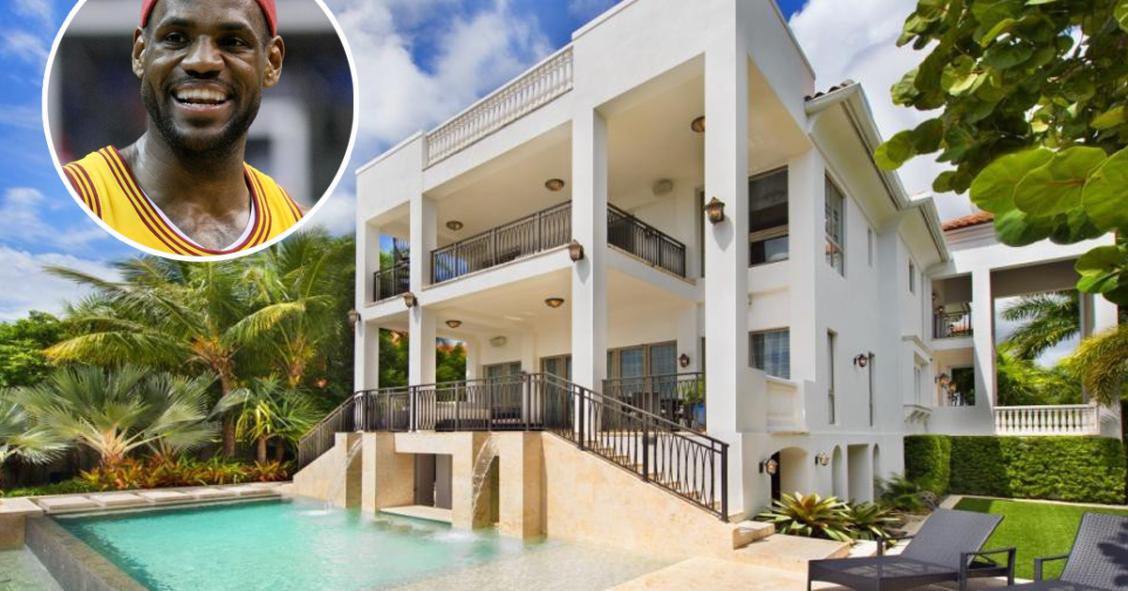 LeBron James da NBA vende casa de Miami por 13,4 milhões de euros (fotos) 