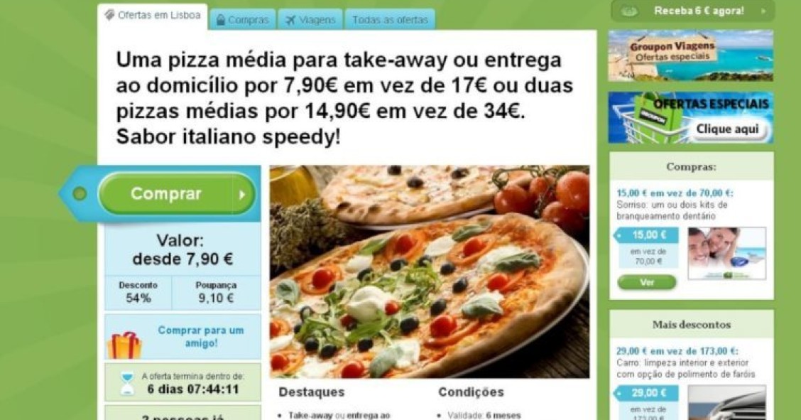 Vendas online com descontos: Groupon fecha em Portugal