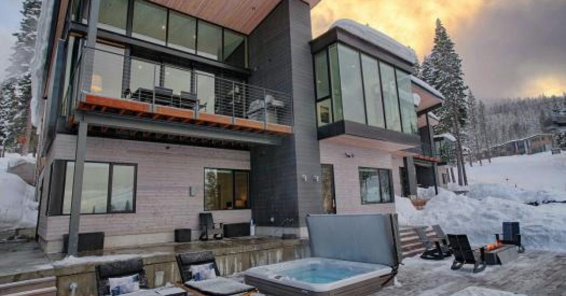Casas de sonho: Mansão ao pé da pista de esqui ideal para desfrutar dos desportos de inverno 