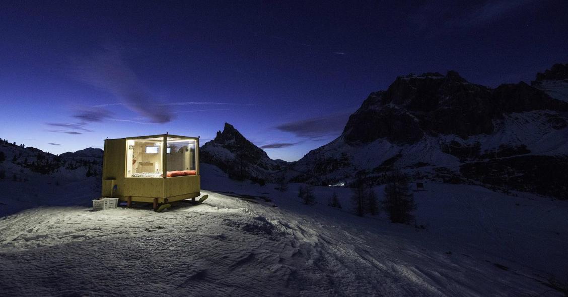 Starlight Room: Dormir “debaixo” das estrelas no alto de uma montanha nos Alpes 