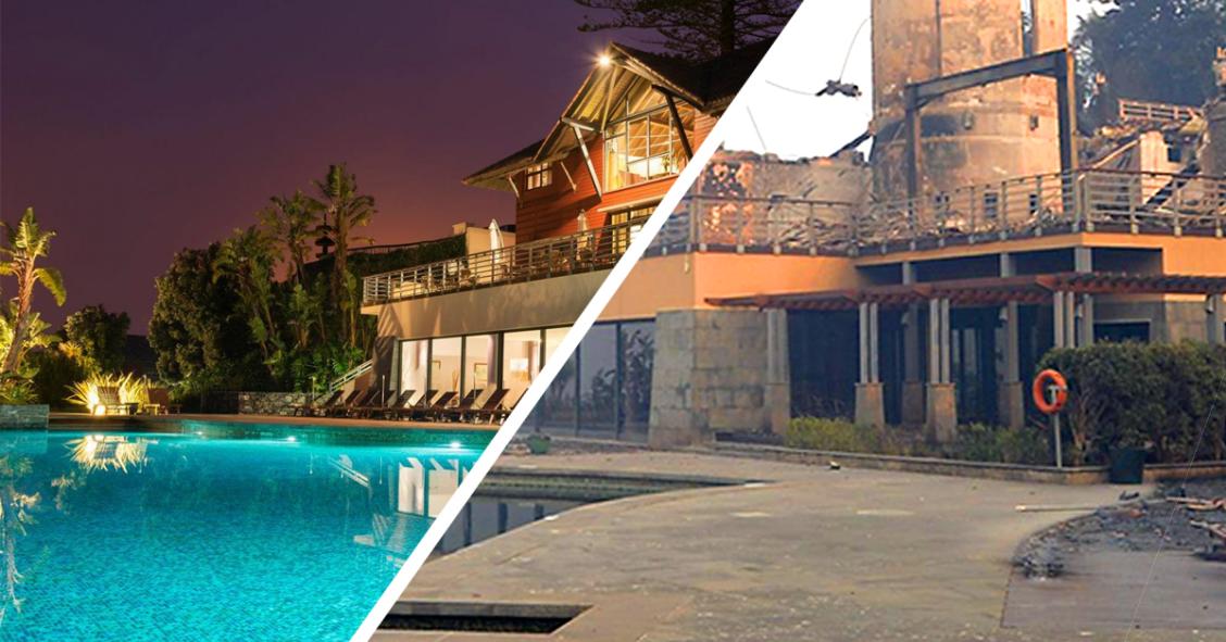 Choupana Hills. O antes e depois do hotel de luxo da Madeira consumido pelas chamas 