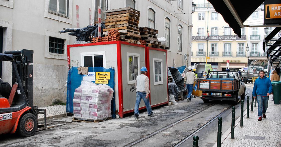 Mais de 130 edifícios estão a ser reabilitados em Lisboa 