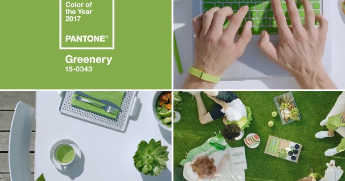 Pantone elege o verde idealista como Cor do Ano