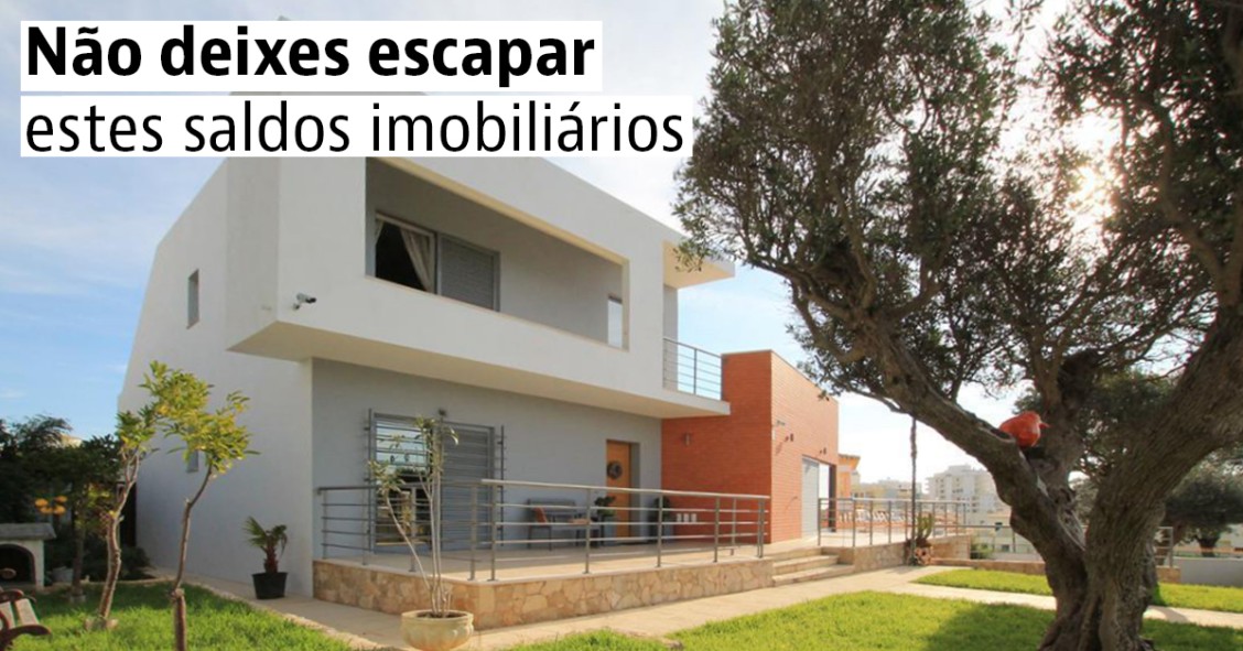 Não deixes escapar estes saldos imobiliários