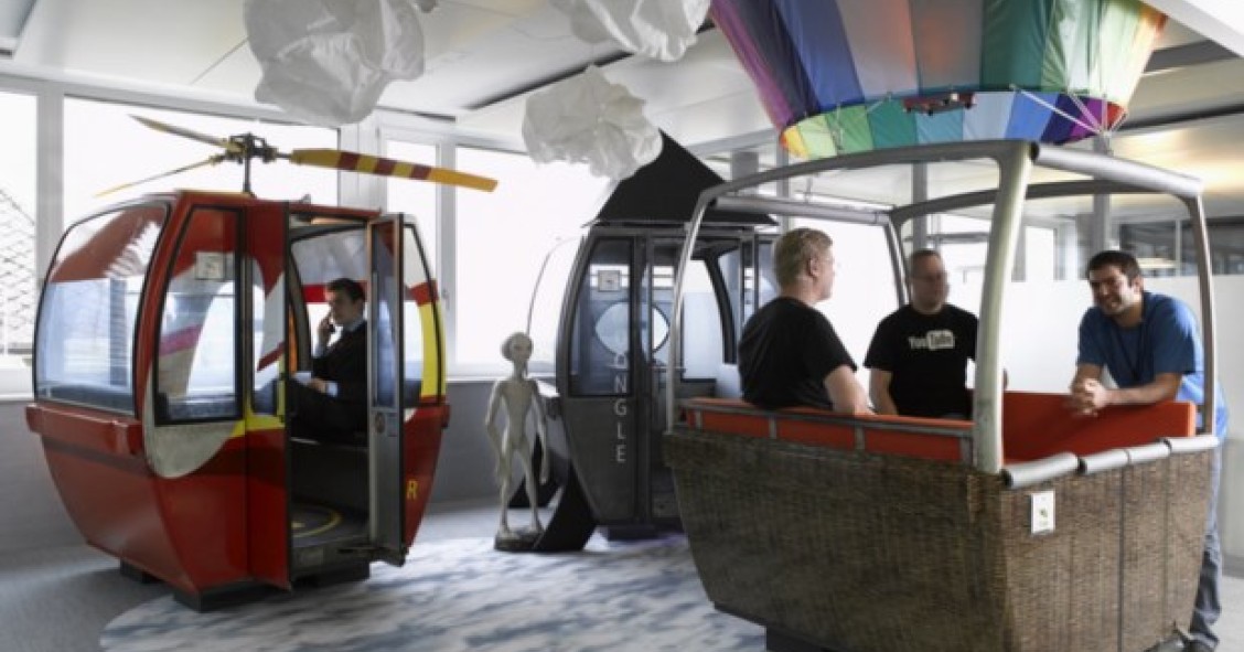 Sim, trabalhar nestes 10 escritórios deve ser muito divertido 