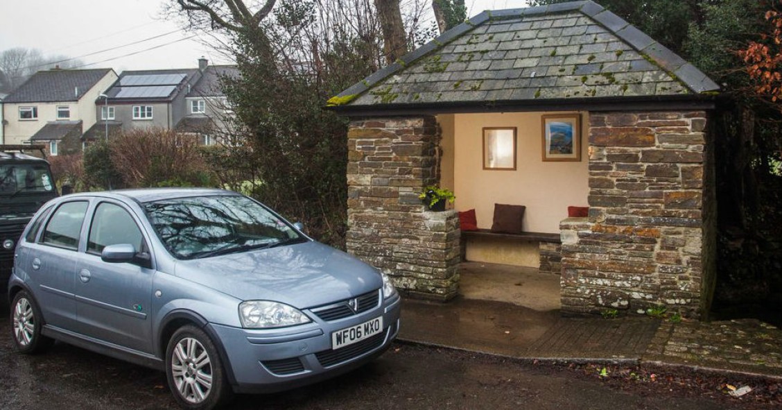 A paragem de autocarro mais acolhedora do mundo 