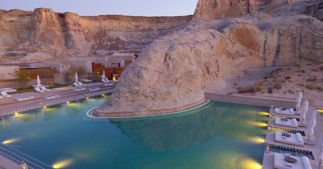 Amangiri: Esta espetacular piscina é uma boa razão para te perderes no deserto 