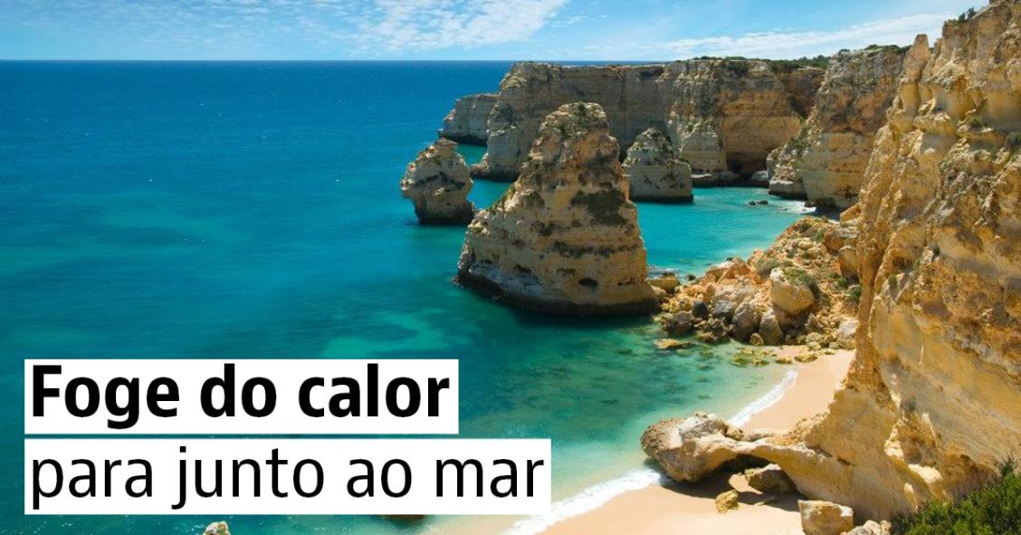 Foge do calor para junto ao mar