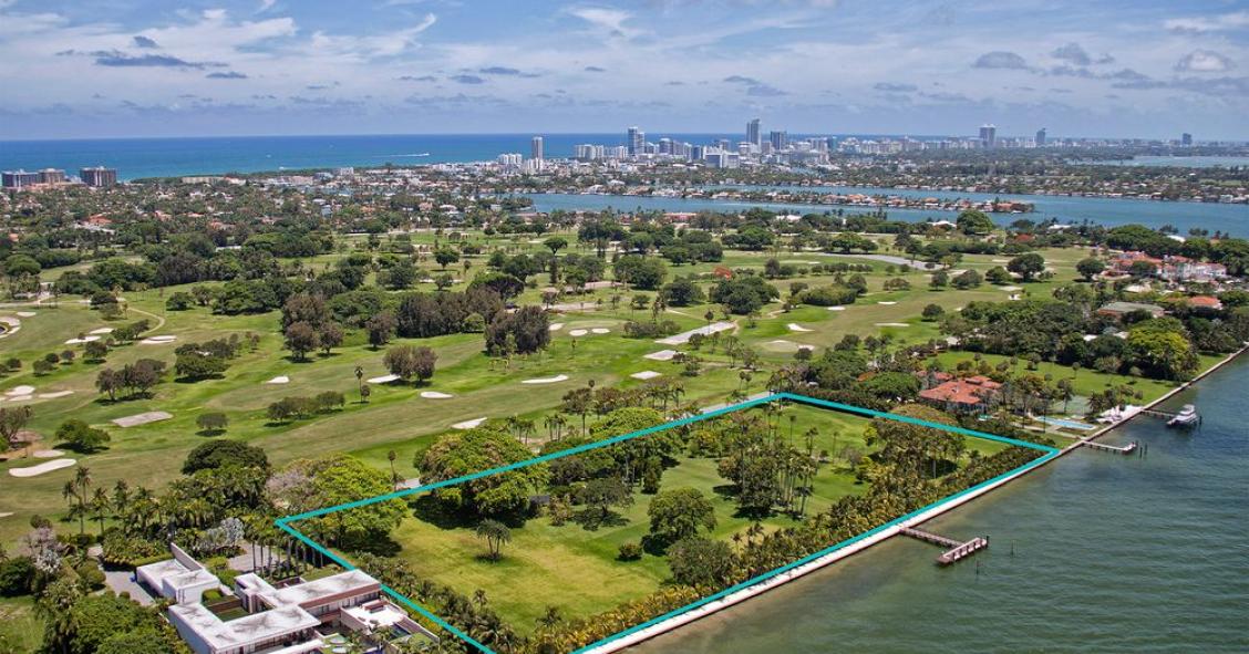 Este é o terreno que Julio Iglesias quer vender em Miami por 130 milhões de euros