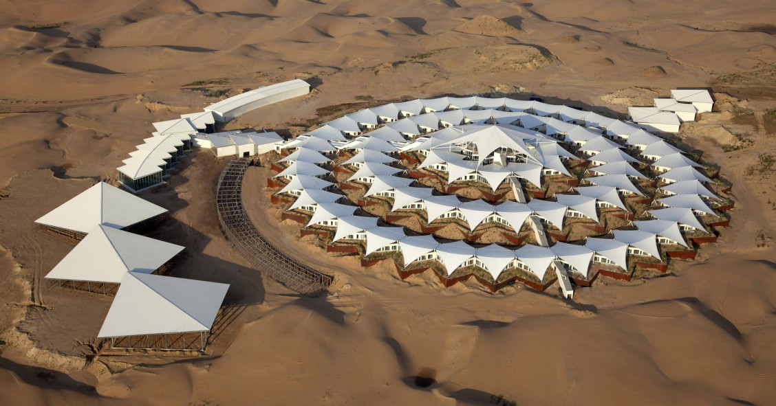 Xiangshawan Desert Lotus Hotel: um oásis de luxo na China às portas do Deserto de Gobi