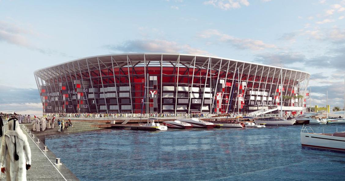 Mundial do Qatar 2022 vai ter o primeiro estádio construído com contentores marítimos