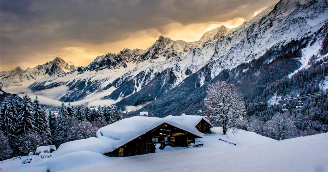 O Les Vieilles Luges está localizado em Chamonix Mont-Blanc