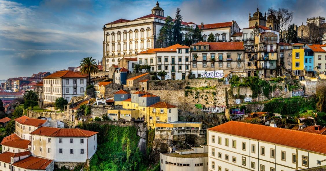 Vista panorâmica da cidade do Porto